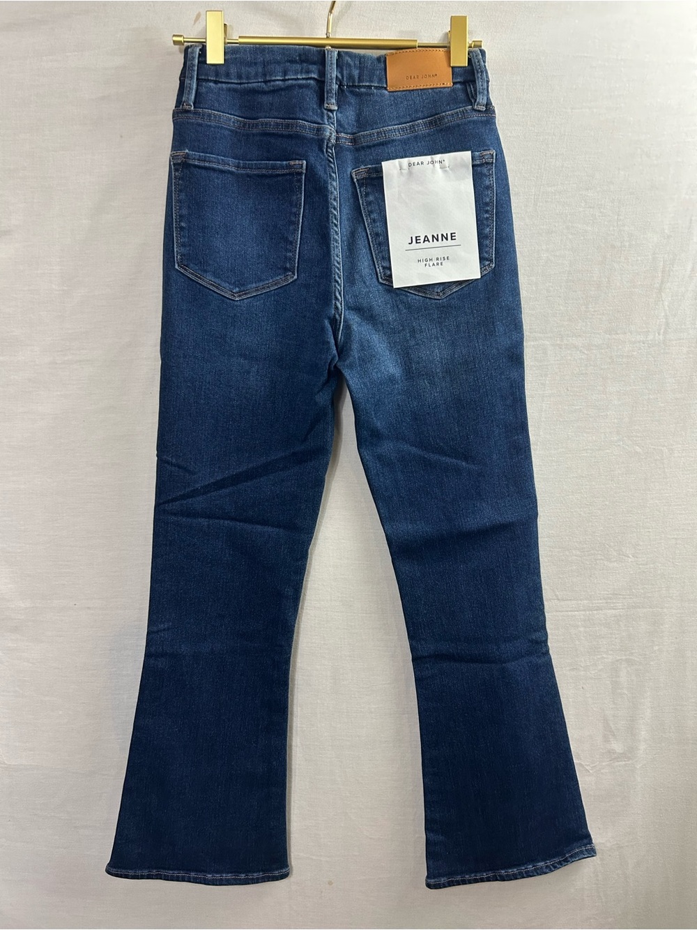 Dear John brand Jeanne high-rise cropped flare jeans - Picture 2 of 7